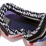 ETHEN MASCHERA 05R motokroso akiniai 50mm raudona/balta/mėlyna