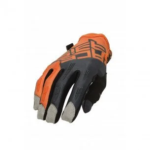 ACERBIS MX-X-H HOMOLOGATED KROSINĖS PIRŠTINĖS - ORANŽINĖ/PILKA -L