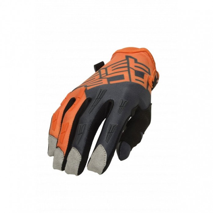 ACERBIS MX-X-H HOMOLOGATED KROSINĖS PIRŠTINĖS - ORANŽINĖ/PILKA -L