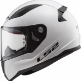 LS2 FF353 RAPID MINI SINGLE MONO vaikiškas uždaras šalmas - balta L