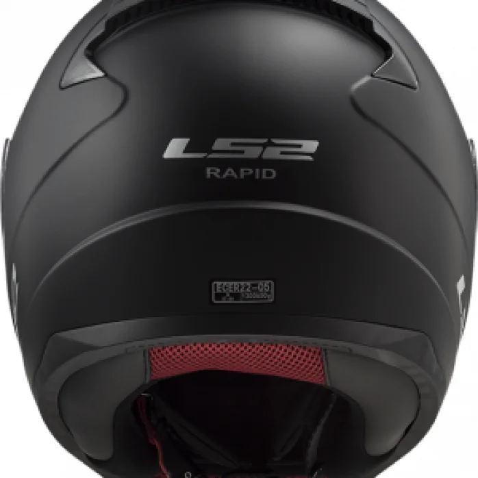 LS2 FF353 RAPID MINI SINGLE MONOvaikiškas uždaras šalmas - juoda M