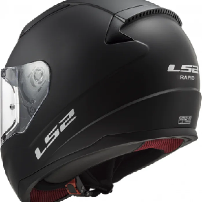 LS2 FF353 RAPID MINI SINGLE MONOvaikiškas uždaras šalmas - juoda M