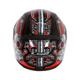 LS2 FF353 RAPID MINI VOODOO VAIKIŠKAS ŠALMAS JUODA/RAUDONA M