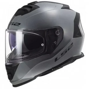 LS2 FF800 STORM NARDO UŽDARAS ŠALMAS BLIZGI PILKA XL