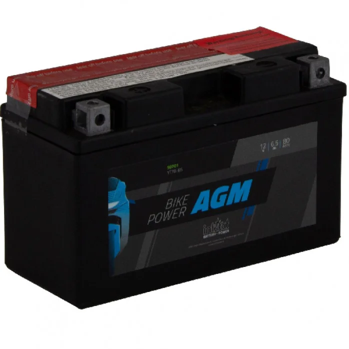 INTACT IA CT7B-BS 12V 6.5Ah 80A Akumuliatorius 150x66x93