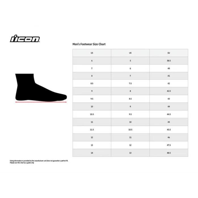 ICON MOTOCIKLISTO BATAI 12 (EU-46) JUODA