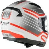 LS2 FF353 RAPID II CIRCUIT UŽDARAS ŠALMAS BALTA/RAUDONA XXL