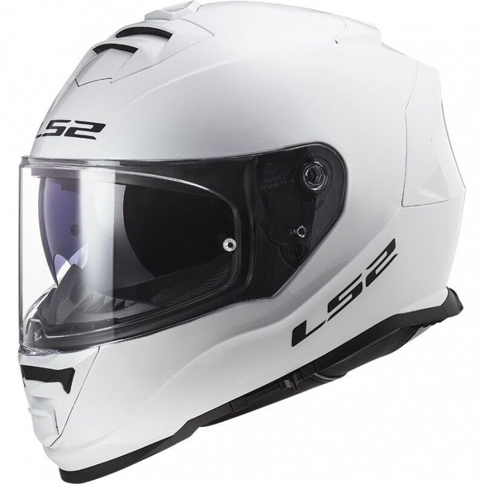 LS2 FF800 STORM II SOLID WHITE uždaras šalmas XXL