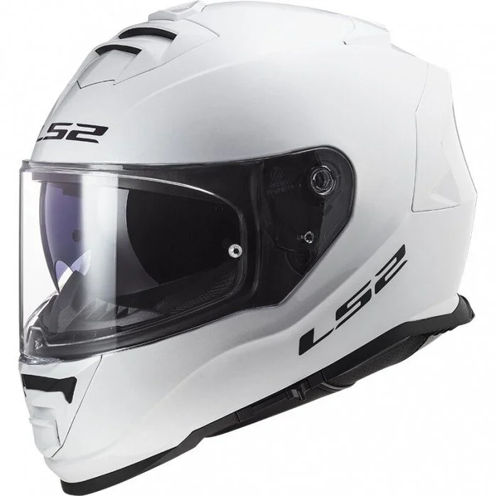 LS2 FF800 STORM II SOLID WHITE uždaras šalmas XL
