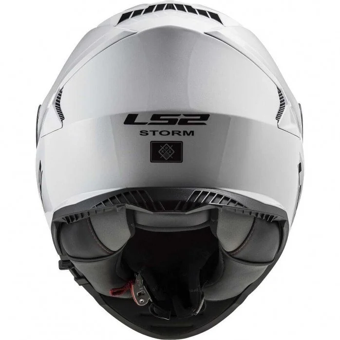 LS2 FF800 STORM II SOLID WHITE uždaras šalmas XL