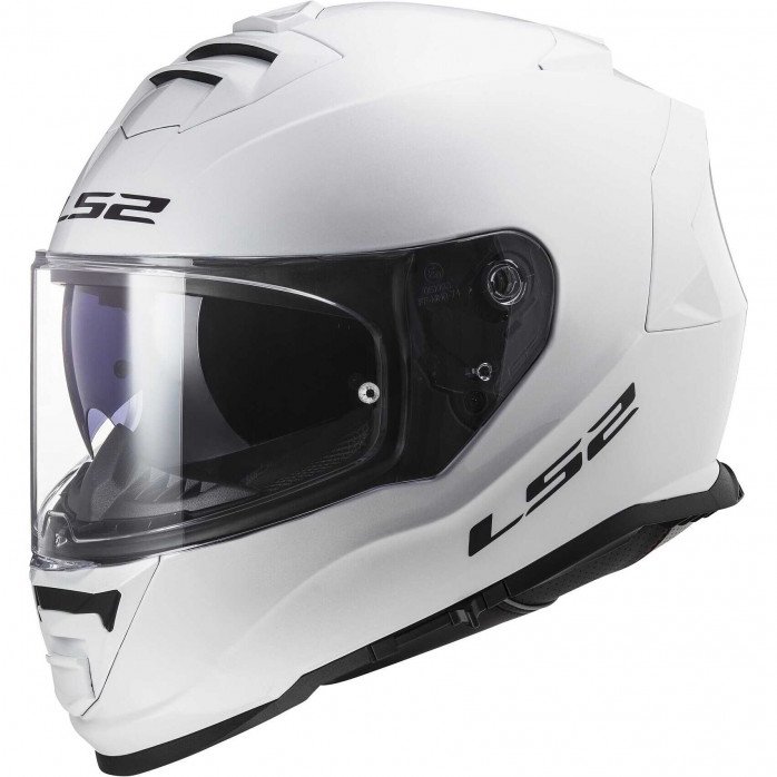 LS2 FF800 STORM II SOLID WHITE uždaras šalmas XXL