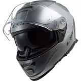 LS2 FF800 STORM II SOLID NARDO GREY UŽDARAS ŠALMAS S