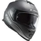 LS2 FF800 STORM II SOLID MATT TITANIUM UŽDARAS ŠALMAS XS