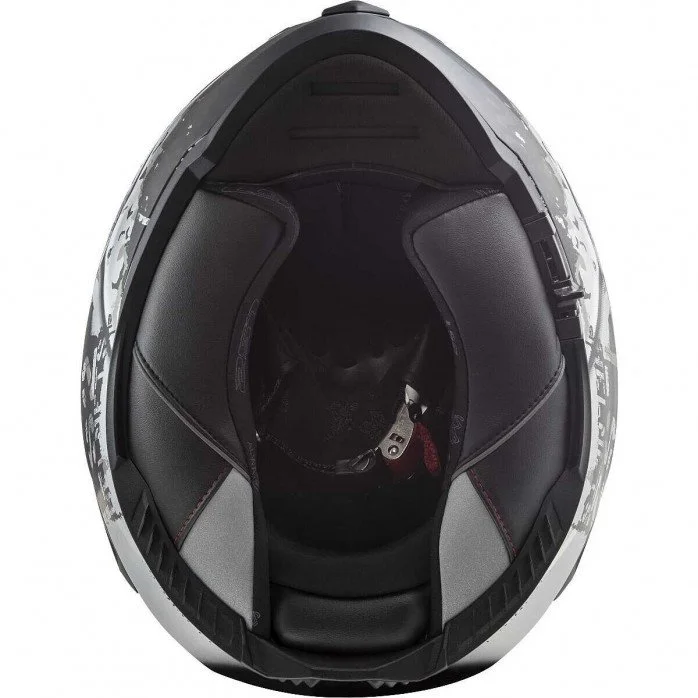 LS2 FF800 STORM II SOLID MATT TITANIUM UŽDARAS ŠALMAS XS