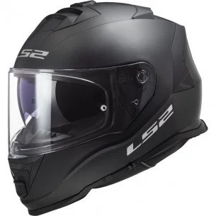 LS2 FF800 STORM II SOLID MATT BLACK UŽDARAS ŠALMAS 3XL