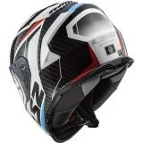 LS2 FF800 STORM II RACER RED BLUE UŽDARAS ŠALMAS M