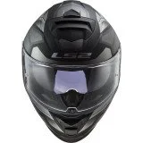 LS2 FF800 STORM II FASTER MATT TITANIUM UŽDARAS ŠALMAS M