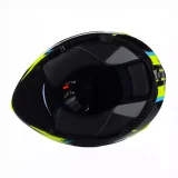 LS2 FF800 STORM II TRACKER BLACK H-V YELLOW uždaras šalmas 3XL