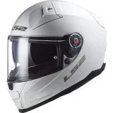 LS2 FF811 VECTOR II SOLID WHITE uždaras šalmas S
