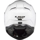 LS2 FF811 VECTOR II SOLID WHITE uždaras šalmas S