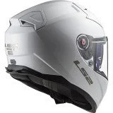 LS2 FF811 VECTOR II SOLID WHITE uždaras šalmas S
