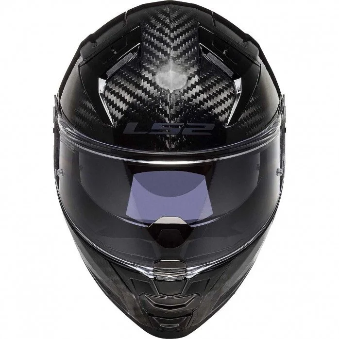 LS2 FF811 VECTOR II GLOSS CARBON uždaras šalmas S