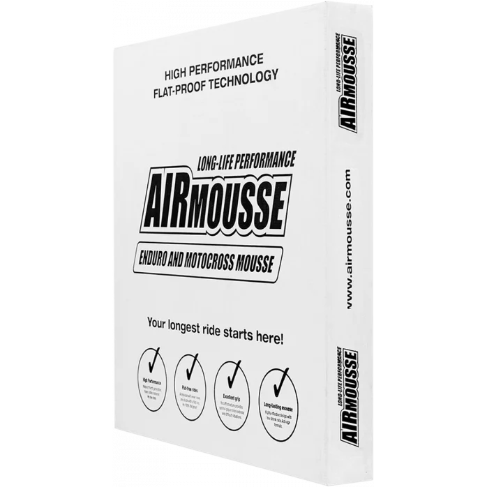 AIR MOUSSE Kamerų gumos (nepraduriama kamera) 100/90-19 0,8 bar