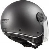 LS2 OF558 SPHERE LUX II SOLID MATT TITANIUM atviras šalmas XXL