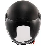 LS2 OF558 SPHERE LUX II SOLID MATT BLACK atviras šalmas XS