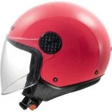 LS2 OF558 SPHERE LUX II SOLID FLUO PINK atviras šalmas L