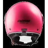 LS2 OF558 SPHERE LUX II SOLID FLUO PINK atviras šalmas L