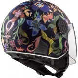 LS2 OF558 SPHERE LUX II BLOOM BLUE PINK-06 ATVIRAS ŠALMAS XS