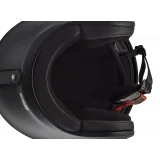 LS2 OF599 SPITFIRE II TRIBAL MATT BLACK WHITE atviras šalmas XS
