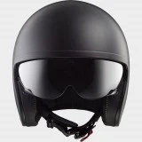 LS2 OF599 SPITFIRE II SOLID MATT BLACK atviras šalmas XS