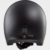 LS2 OF599 SPITFIRE II SOLID MATT BLACK atviras šalmas XS