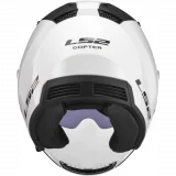 LS2 OF600 COPTER II GLOSS WHITE atviras šalmas XS