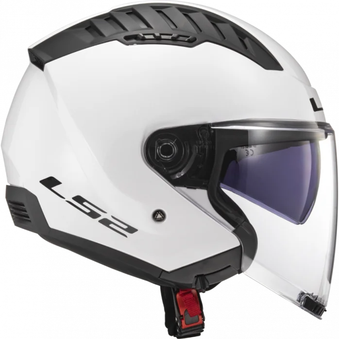 LS2 OF600 COPTER II GLOSS WHITE atviras šalmas XS