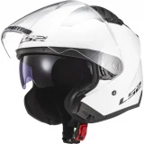 LS2 OF600 COPTER II GLOSS WHITE atviras šalmas XS