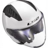LS2 OF600 COPTER II GLOSS WHITE atviras šalmas XS