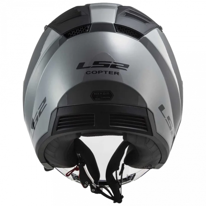 LS2 OF600 COPTER II SOLID NARDO GREY atviras šalmas XL