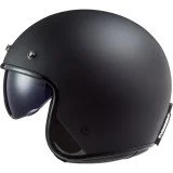 LS2 OF601 BOB II SOLID MATT BLACK atviras šalmas XS