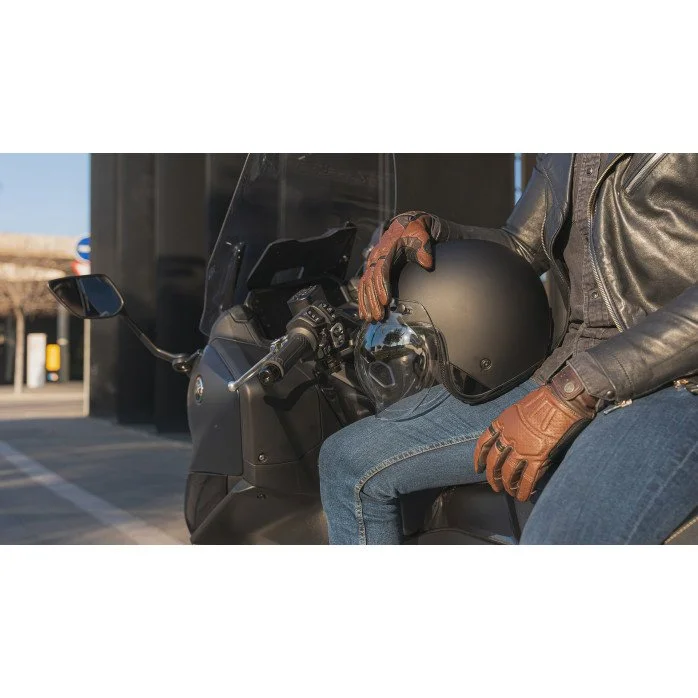 LS2 OF601 BOB II SOLID MATT BLACK atviras šalmas XS