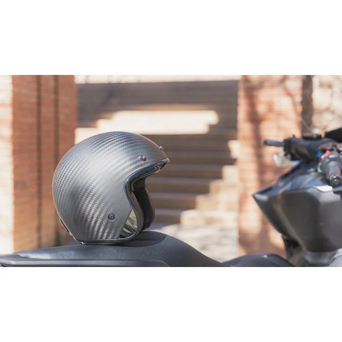 LS2 OF601 BOB II CARBON karboninis atviras šalmas M