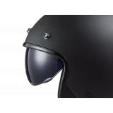 LS2 OF601 BOB II SOLID MATT BLACK atviras šalmas XS