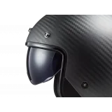 LS2 OF601 BOB II C STAR BLACK karboninis atviras šalmas XS