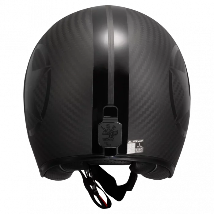 LS2 OF601 BOB II C STAR BLACK karboninis atviras šalmas XS