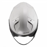 LS2 OF603 INFINITY II SOLID GLOSS WHITE atviras šalmas S
