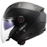 LS2 OF603 INFINITY II SOLID MATT BLACK atviras šalmas 3XL