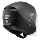 LS2 OF603 INFINITY II SOLID MATT BLACK atviras šalmas 3XL
