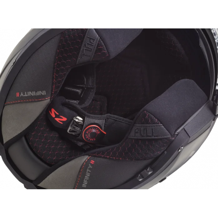 LS2 OF603 INFINITY II SOLID MATT BLACK atviras šalmas 3XL